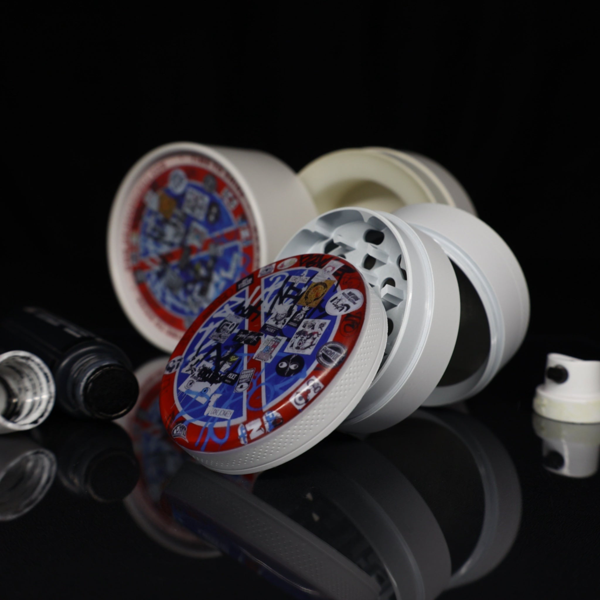 "Prohibition Sign Graffiti" GRINDER