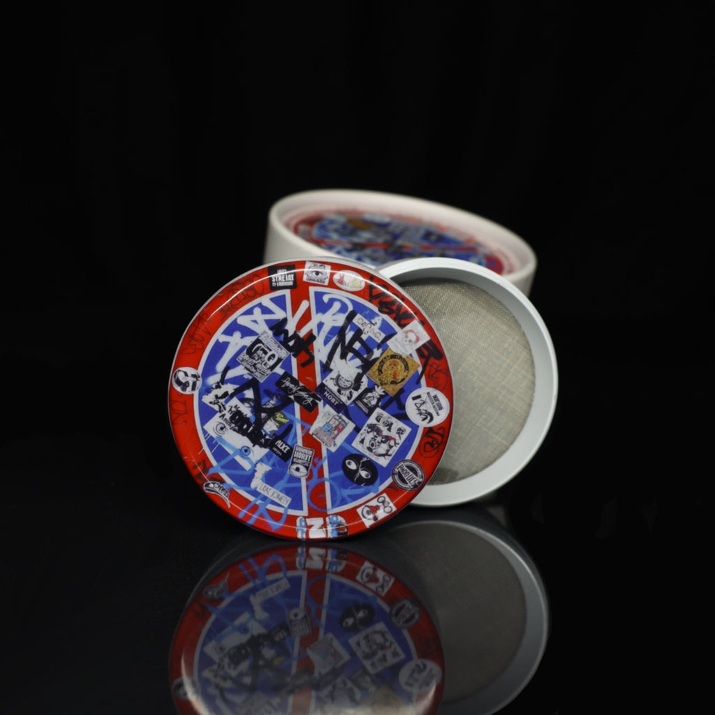 "Prohibition Sign Graffiti" GRINDER